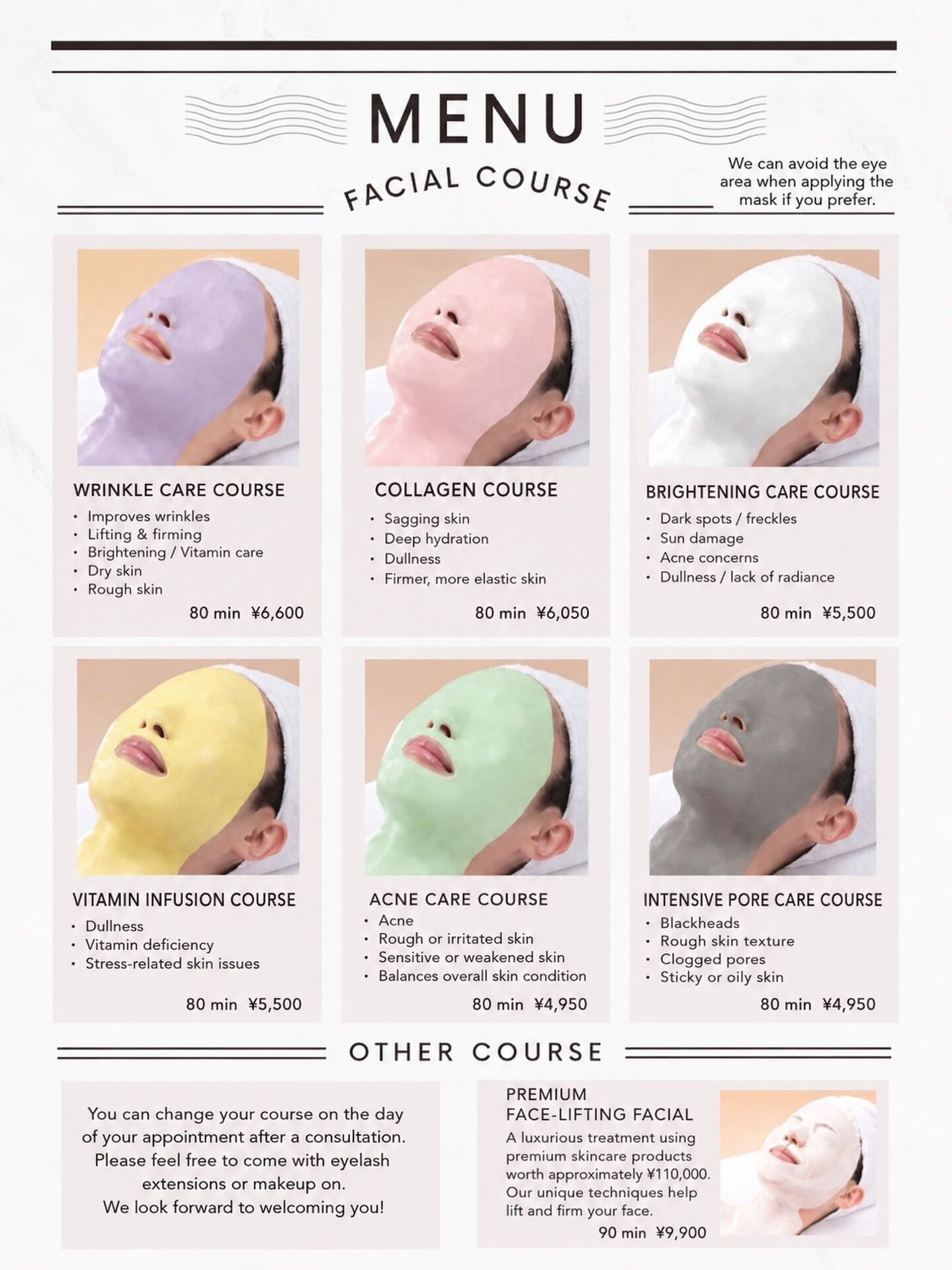 「Face lifting / Acne care / Da